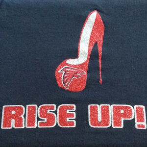 NFL Atlanta Falcons Rise Up in Red Stilettos 👠